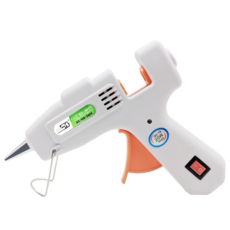 Saide hot melt glue gun SDA601 small glue gun 7MM hot melt glue gun 20W glue gun distribution and wholesale