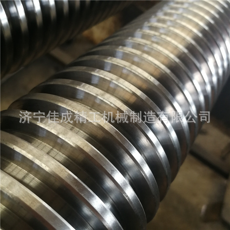 厂家批发精密梯形丝杆加工大型机床丝杠Tr80T90梯形螺纹升降螺杆