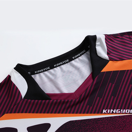 Badminton Set Korean Style Short-Sleeve Table Tennis Sports Top for Men and Women Volleyball Clothes Custom Made and Shipped Individually