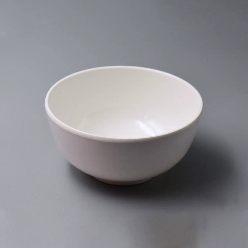 Оптовая кантеон миска для супа, imitation porcelain bowl, Mei украшение, отель, фаст-фуд, 4.5-дюймовый белый круглый рисовая миска