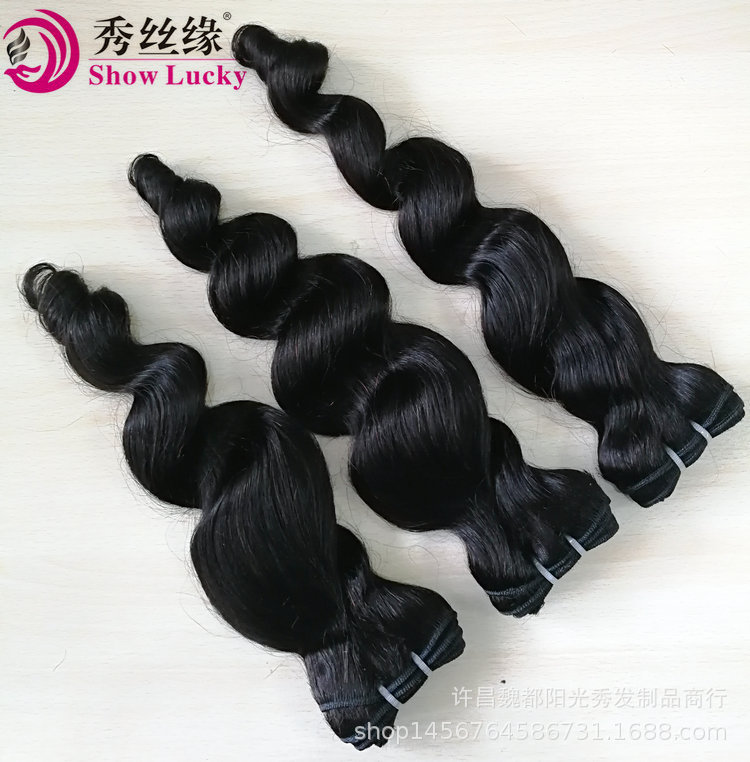 European and American wigs Brazilian real people hair wigs hair wig human hair weave