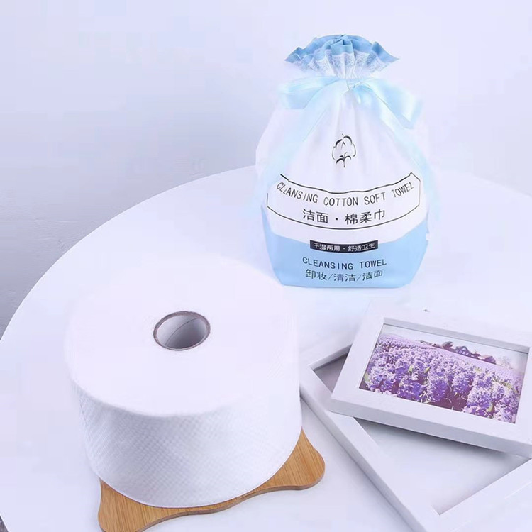 直銷全棉壹次性圓形卸妝棉巾潔面巾壹次性純棉洗臉巾幹濕兩用批發