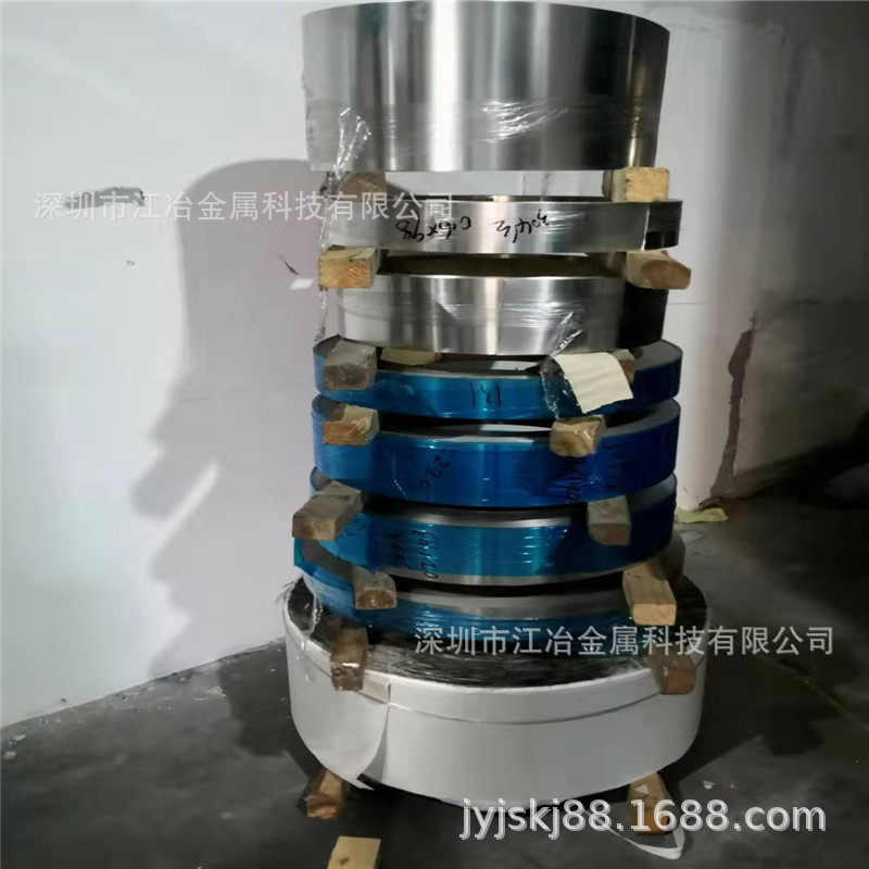 退火316L不锈钢板卷料贴膜0.05-1.0mm拉深软料不锈钢带1/4HV180度