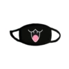 Black medical mask