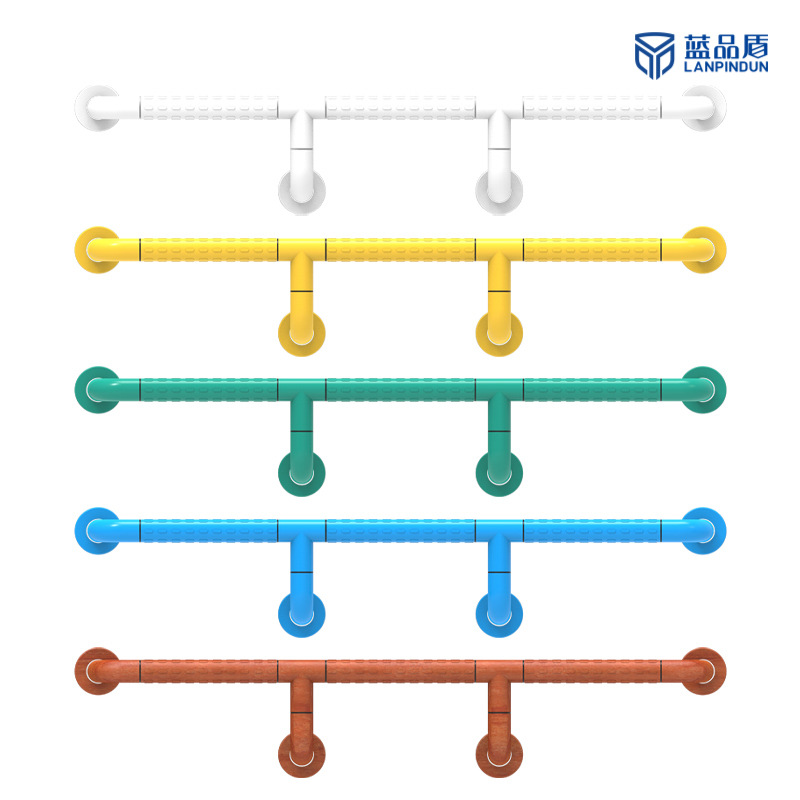 蓝品盾无障碍走道扶手批发医院养老院通道墙壁扶手塑料走廊扶手