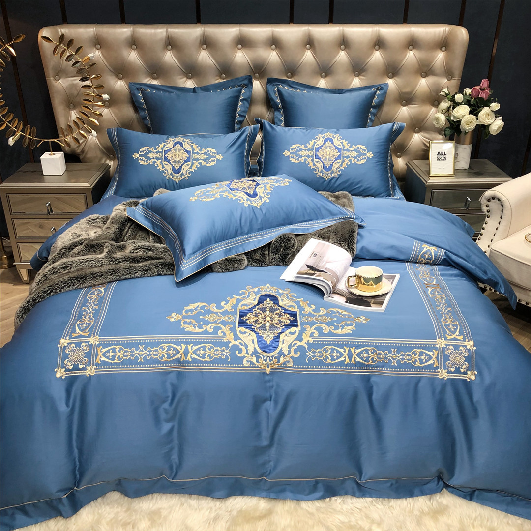 European style classical Embroidery Bedding bedding Multiple sets of pure cotton Cotton Four piece suit Home textiles Manufactor Direct selling