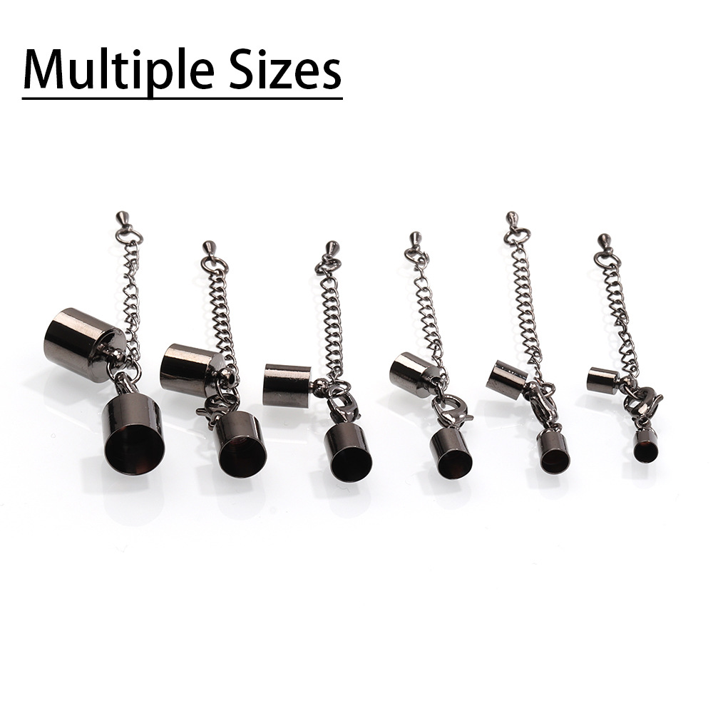 20g Weight Extension Chain Jewelry Making Type 4*8mm, 5*9mm, 6 * 10mm Jewelry Making Size DIY Jewelry Accessories Classification 1 Piece Quantity Copper Material Solid Color Pattern Plating Design Casual, Simple Style Style 1 Piece Copper 4*8mm 5*9mm 6 * 10mm Jewelry Accessories 2