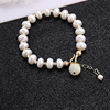 Organic bead bracelet from pearl, beads, crystal pendant, wholesale