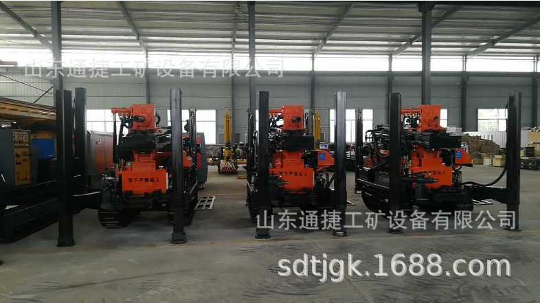 400米履带式水井钻机  工程用率水井钻机  FY400气动水井钻机