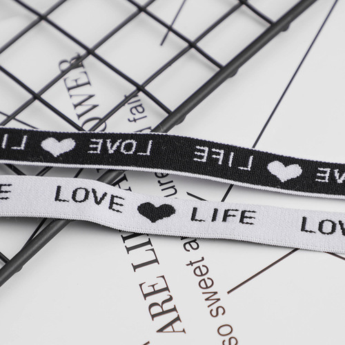 LOVE love printed letters bra straps underwear bra non-slip cross shoulder straps small ancestral bracelet shoulder straps