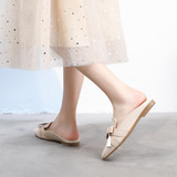 Весенние сетчатые напяточники, тапочки, модная универсальная обувь на плоской подошве, популярно в интернете