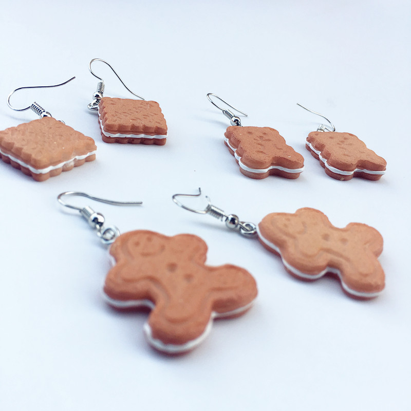 1 Pair Quantity 1 Pair Cute Geometric Resin Drop Earrings