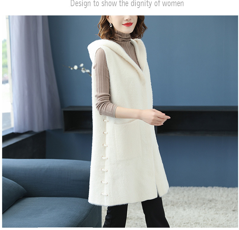 Gilet femme HIRONDELLE CHRYSALIDE en Tricot - Ref 3317319 Image 12