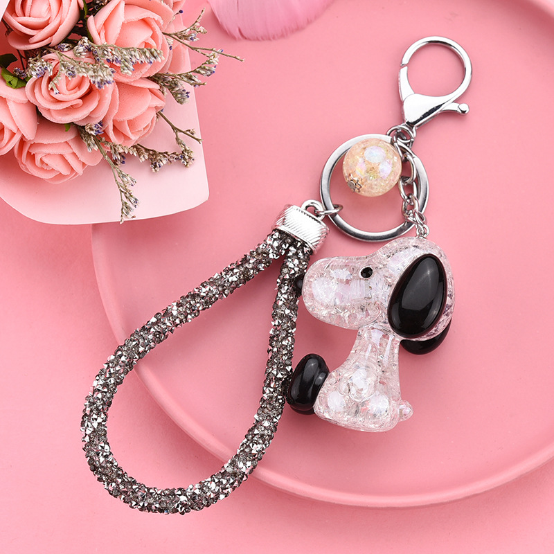 Creative Acrylic Bubble Puppy Keychain Wholesale Nihaojewelry display picture 10