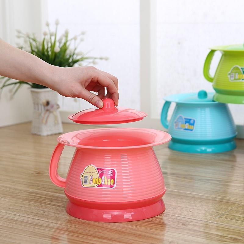 座便器小孩宝宝痰盂通用便盆男女尿盆小号儿童婴儿婴幼儿夜壶带盖|ru