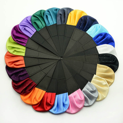 高档直插式男士口袋巾礼服配饰西装婚庆领带配套领结方巾手帕胸巾|ru