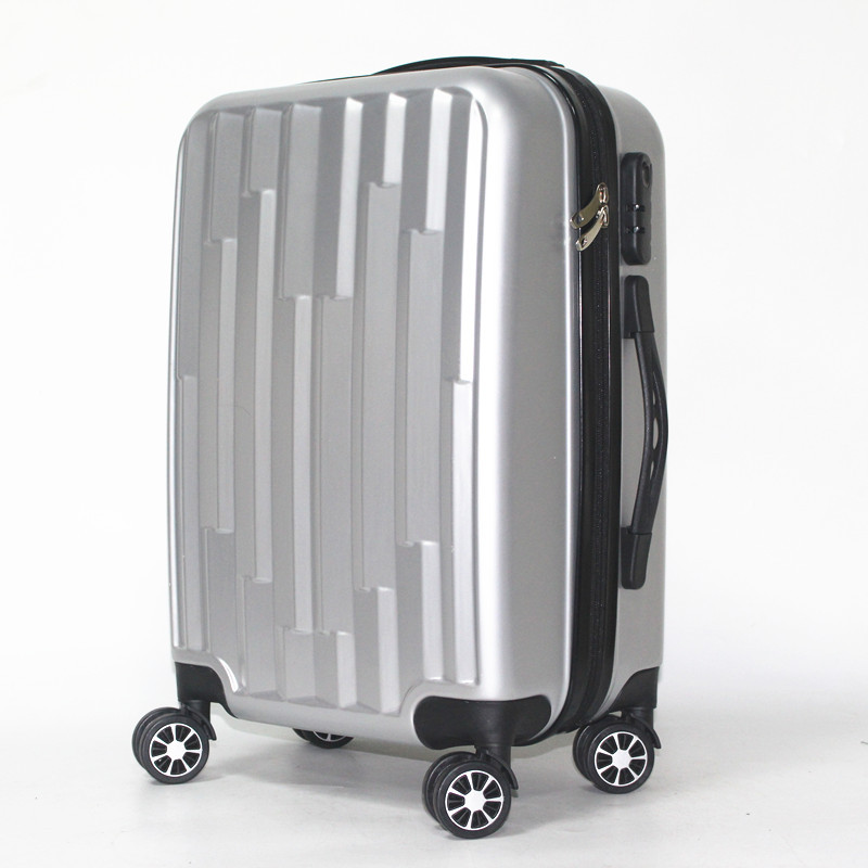 2019 The new zipper PC + ABS Draw bar box leisure time fashion travel trunk enterprise OEM/ODM customized