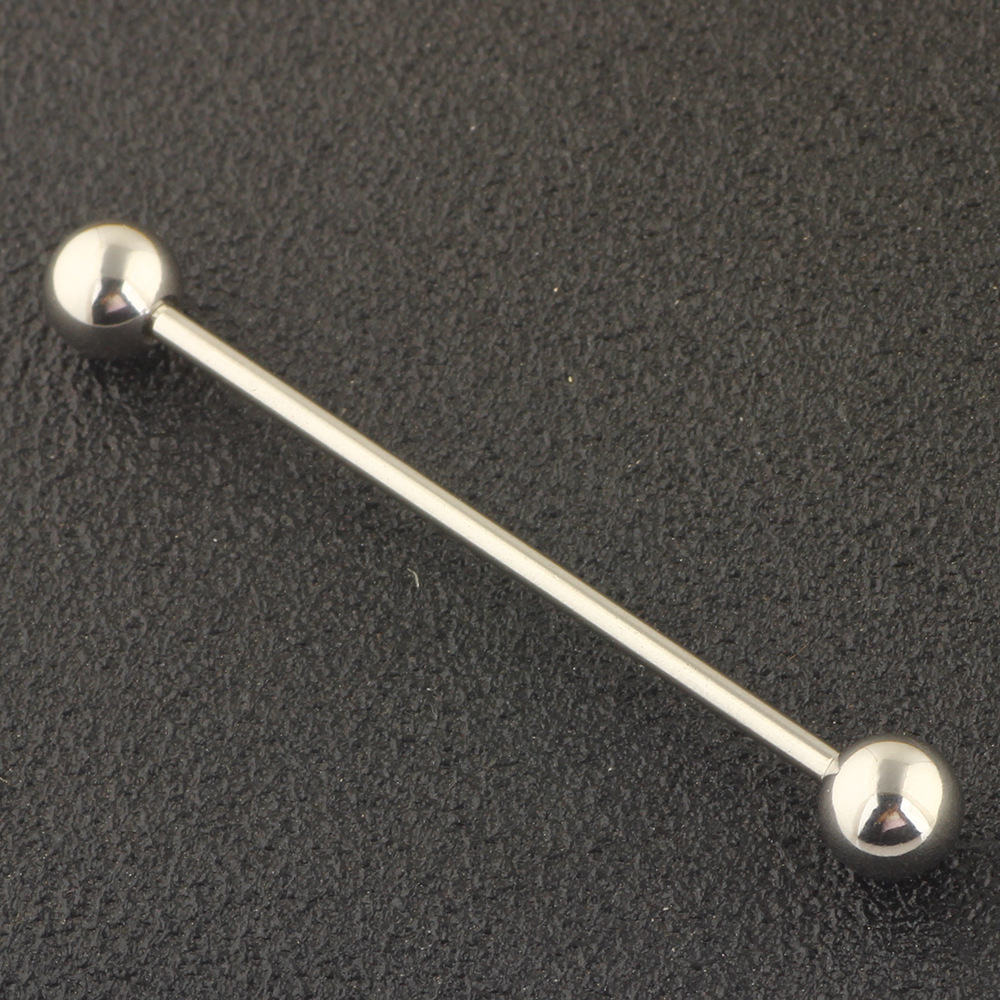 18 Pcs Stainless Steel Piercing Set Industrial Earring Nose Ring Eyebrow Lip Jewelry detail image 9
