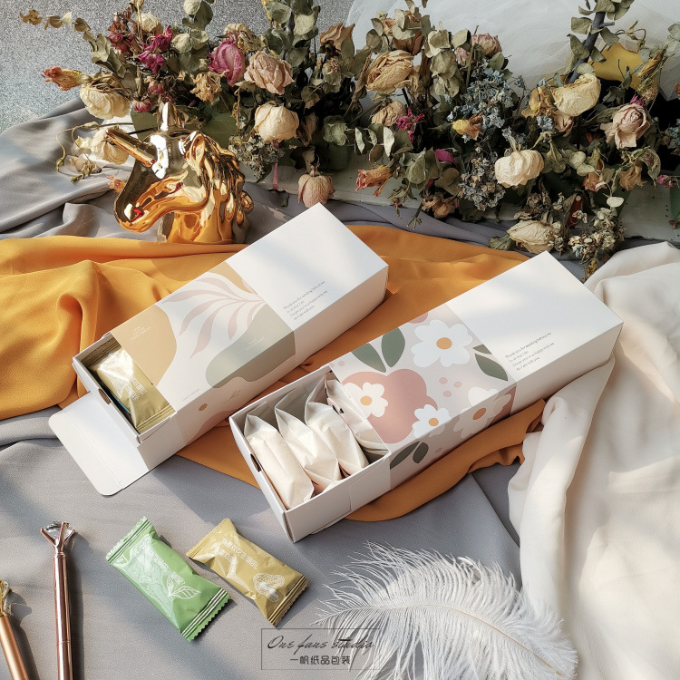 手工阿胶糕半斤装礼盒外包装盒红糖黑糖姜茶礼品盒袋子花茶燕窝盒