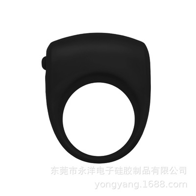 男用矽膠陰莖鍛煉延時單頻強震動環鎖精環陰莖延時環成人情趣用品