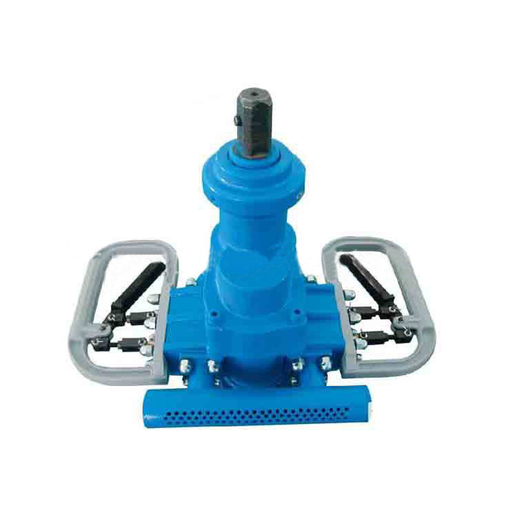 ZQSJ-65/2.5气动防突钻机 矿用气动探水钻机架柱支撑气动手持钻机