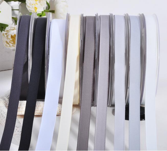 13mm戈登涤纶单面彩色色丁 丝带蝴蝶结DIY 半成品 蛋糕丝带