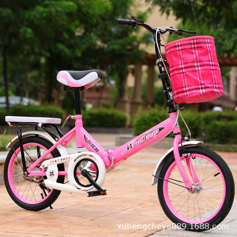 Factory direct selling folding bicycle adult 16 inch children's folding bicycle student bicycle bicycle