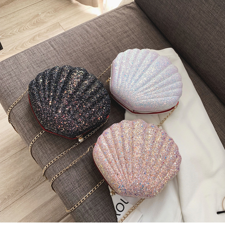 Pink 仙女百搭链条 Bag