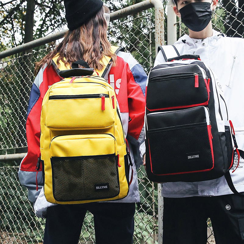 student fashion Trend middle school schoolbag University Male Health junior middle school Senior high school student schoolbag oxford leisure time Backpack