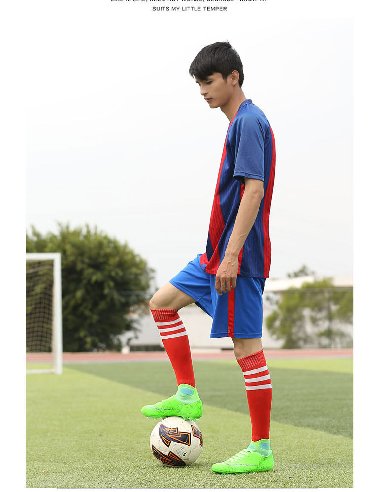 Scarpe da calcio per il commercio estero, da uomo, con suola piatta, unghie rotte, unghie lunghe, erba sintetica, studenti, allenamento, pallone da calcio in pelle per giovani_voghion.com