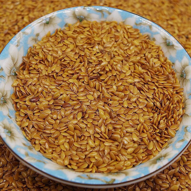 Low Temperature Baked Golden Flaxseed for Grinding Raw Flaxseed Material key features