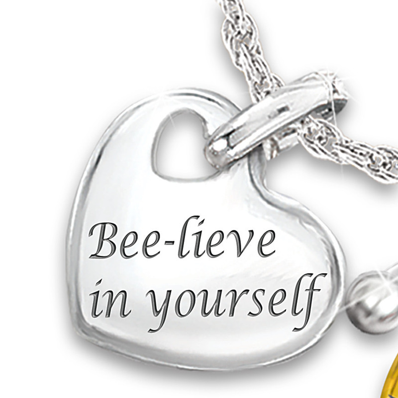 Bee Pendant Necklace