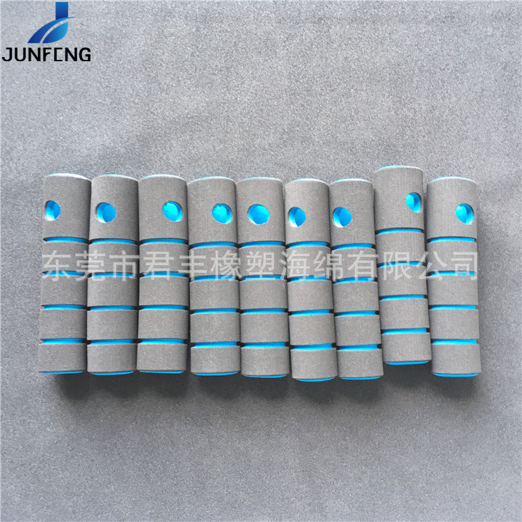 君丰供应山地小轮车防滑握把NBR橡塑海绵管 eva健身器手柄护套