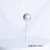 Cake decorative INS cold wind, golden ball silver ball cake decorative plug -in decorative decorative cake accessories