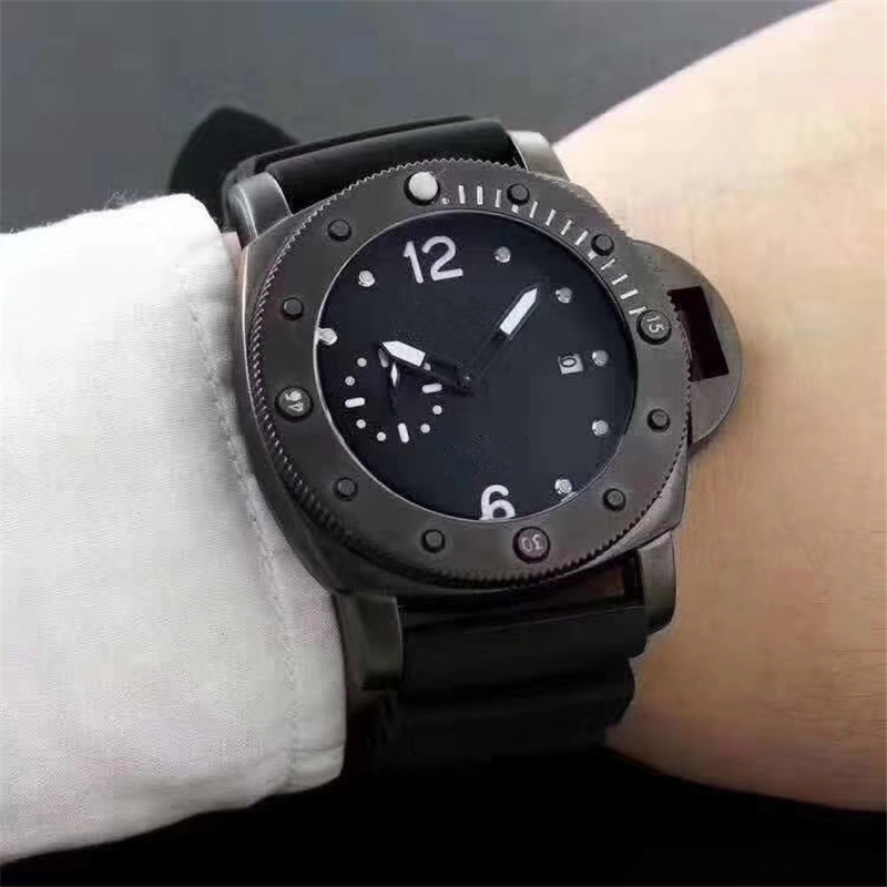 Quartz Calendar Watch - Black