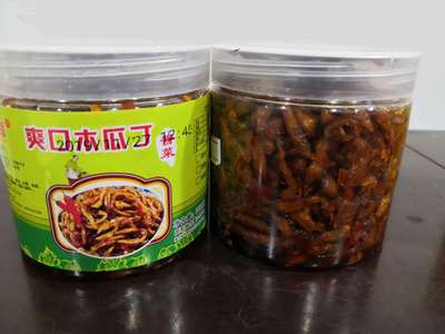 木瓜丁香辣味广西横县特产酱菜泡菜拌饭拌粥爽口香脆开胃菜装300g