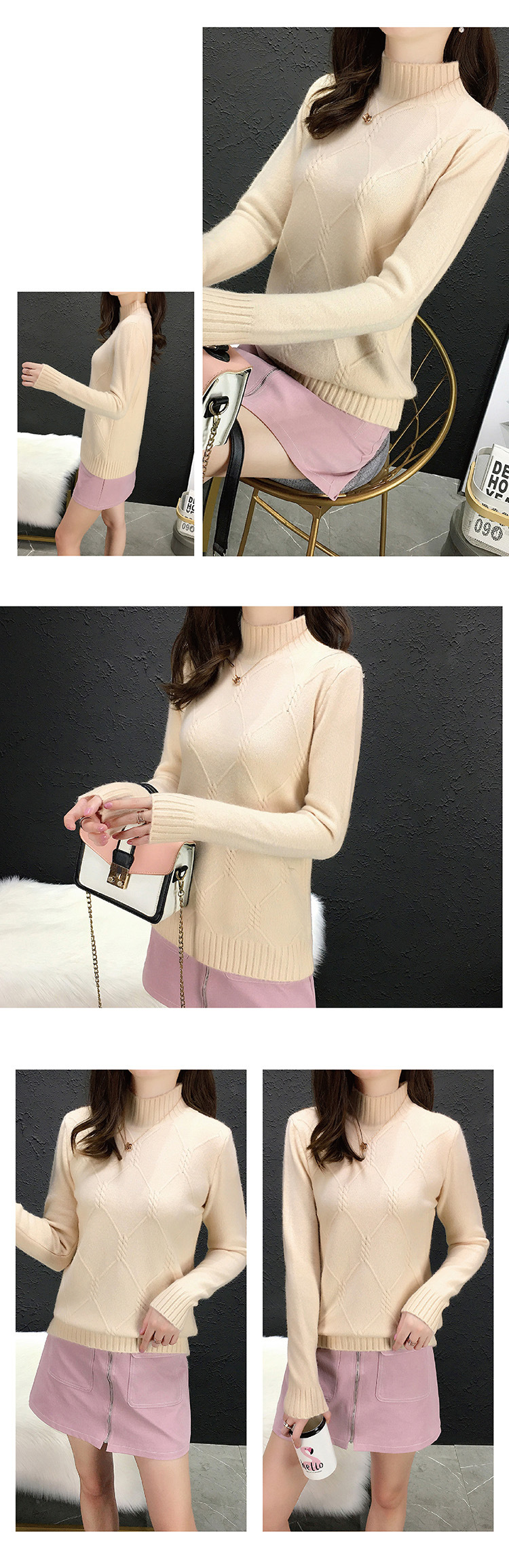 Pull femme en Fibre de polyester Polyester  - Ref 3414470 Image 15