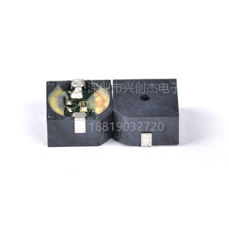 直销优质SMD贴片式有源蜂鸣器9650电磁式9.6*9.6*5mm 3V 5V