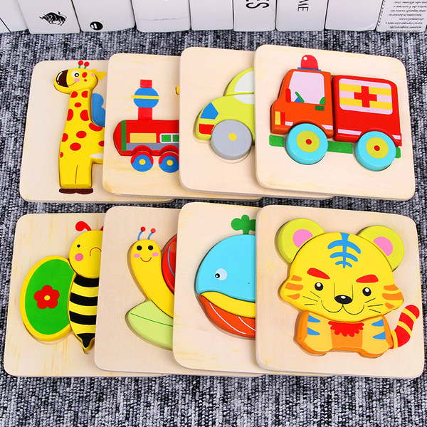 Three dimensional brainteaser for early age