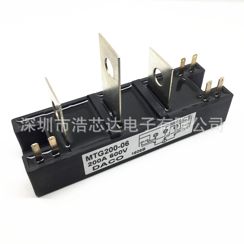 全新可控硅晶闸管 非绝缘型电焊机模块 MTG200-06 200A 600V