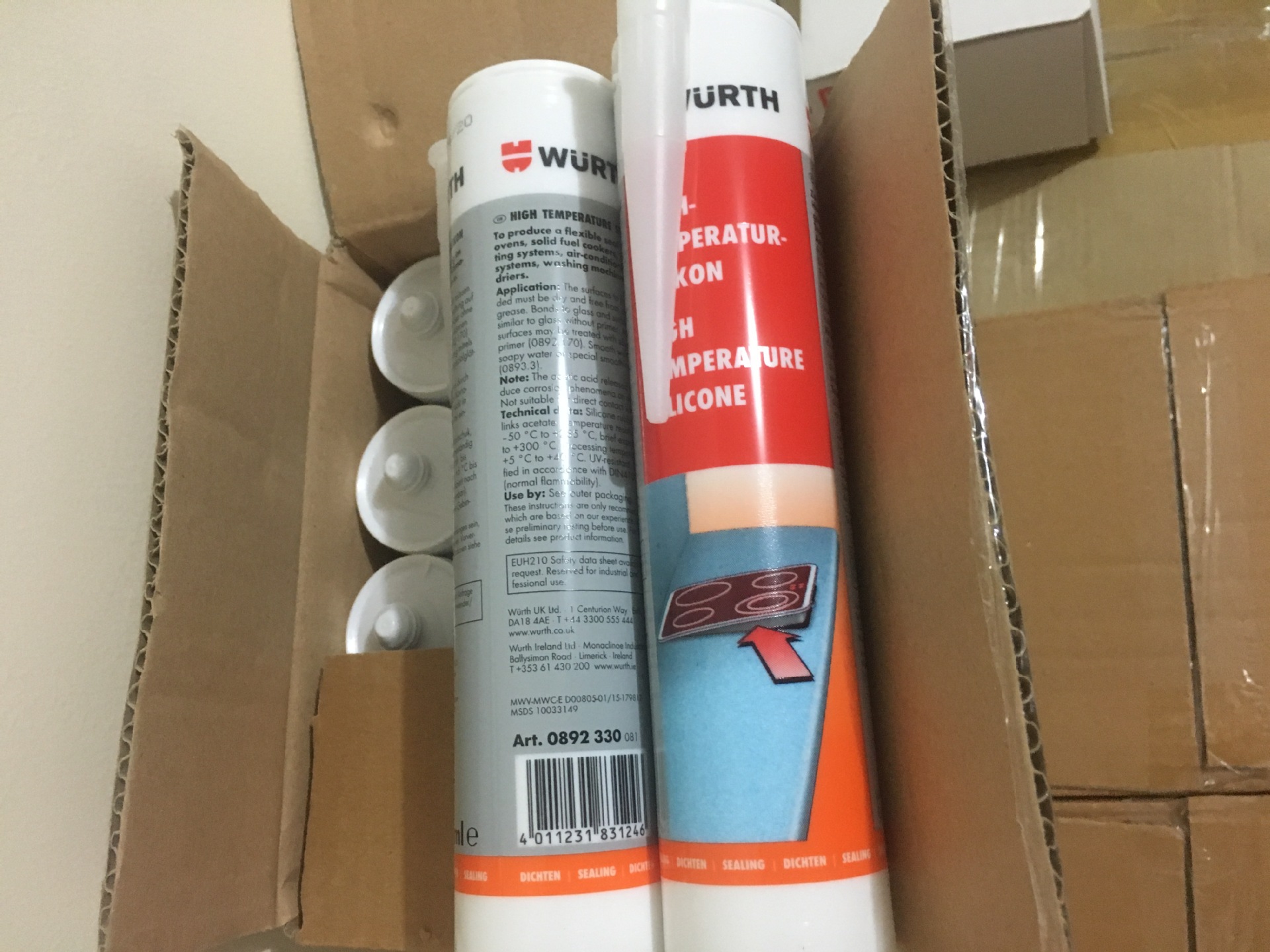 德国伍尔特wurth硅胶892330