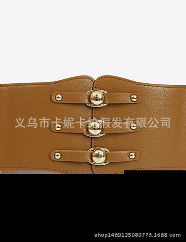 Cinturón de cintura de cuero de ternera clásico estilo medieval cinturón de cintura