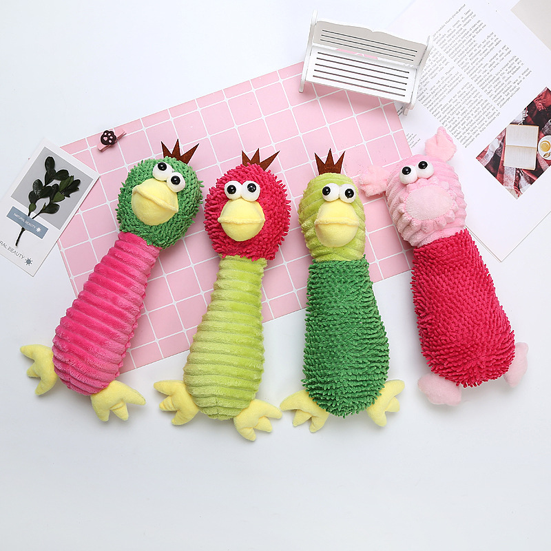 厂家直销宠物玩具毛绒发声狗狗泰迪啃咬磨牙互动整蛊玩具批发