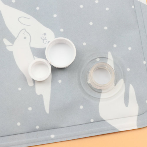 Ice Pad Seat Cushion Car Ice Crystal Water Pad Water-Free Cooling Device Inflatable Ice-Cool Pillow Student Water Bag