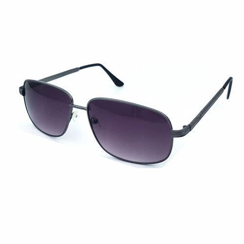 Sunglasses for men, trendy, square, cool, cool glasses wholesale, men's simple metal frame, single bridge, versatile sunglasses