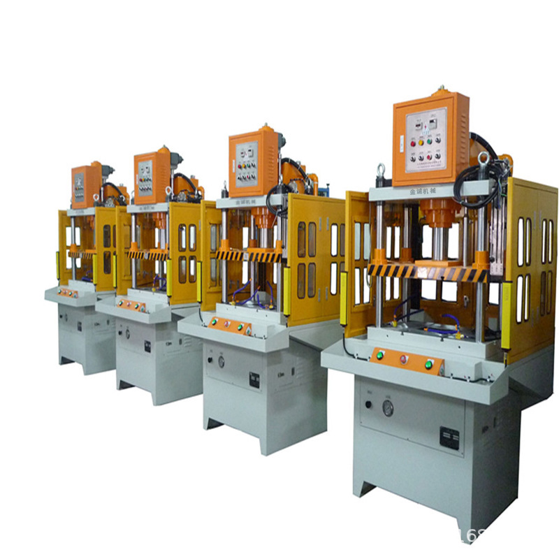 佛山四柱三梁油压机厂家热推四柱小型台式液压机切边整形油压冲床