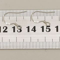 925 Sterling Silver Ear Hook Accessories DIY Decor Silver Ear Hook Earrings Accessory Non-Fading Ear Hook Accessory