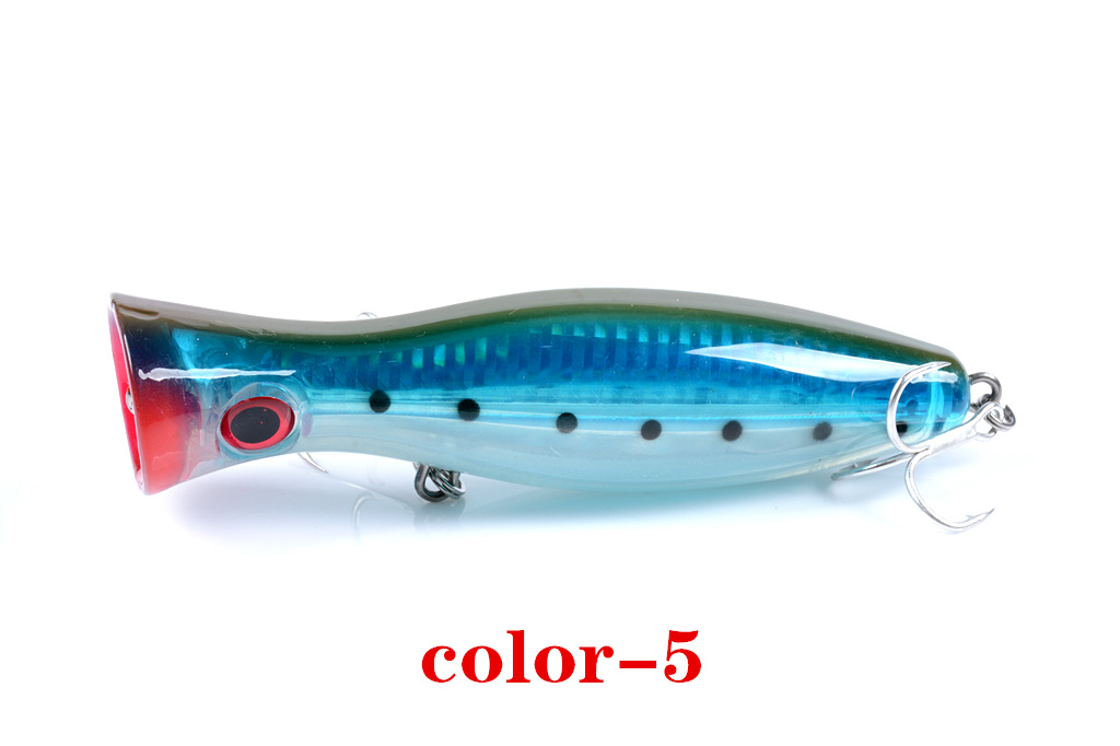 Little Neck Popper Lures 125mm/40.3g Megabass Popper Baits Bass Trout Saltwater Sea Fresh Water Fishing Lure