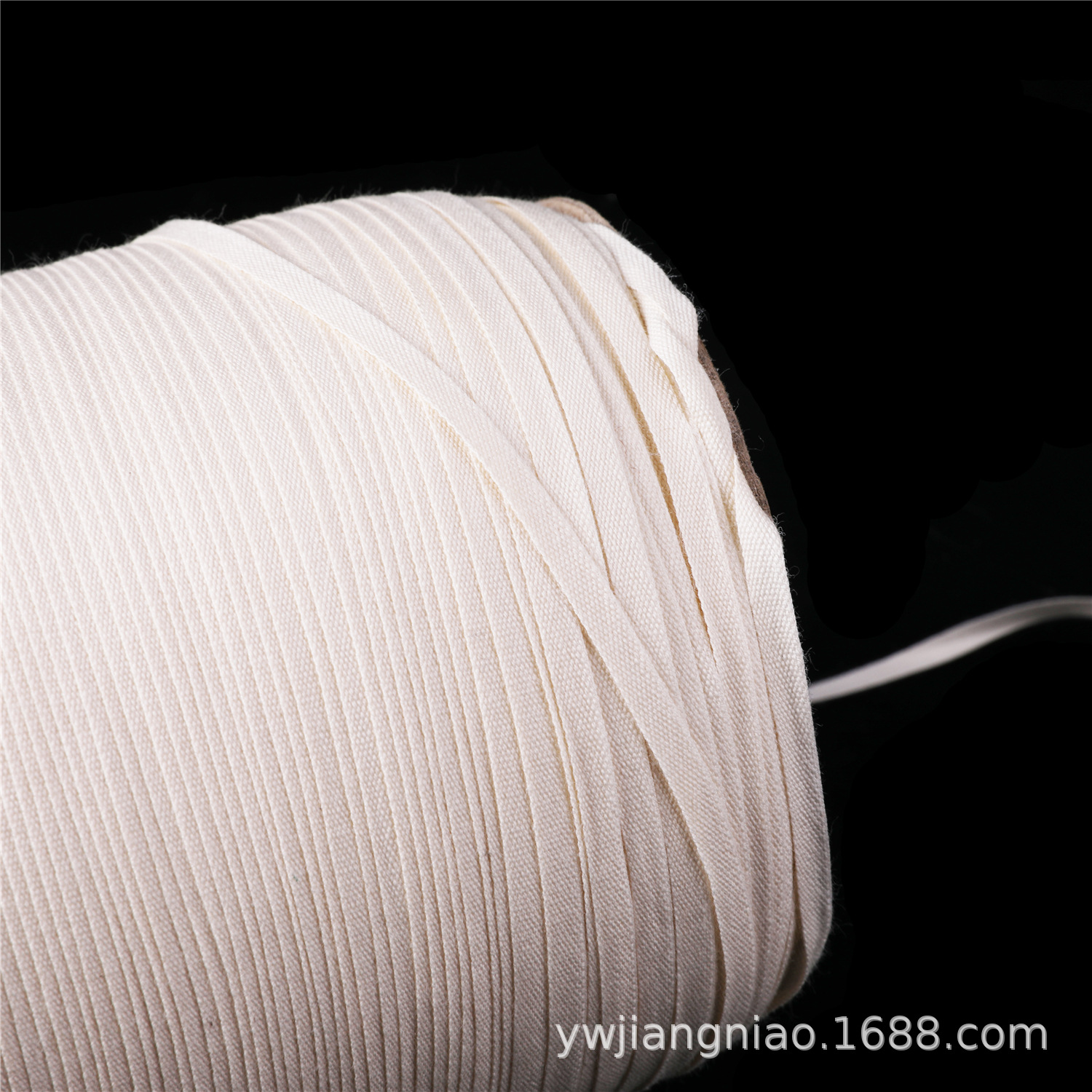全棉本白平纹商标带（32支纱）