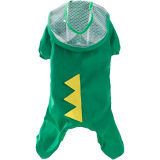 Новый плащ для собак все -Инклюзивные водонепроницаемые плюшевые четырехлетные щенки дождя